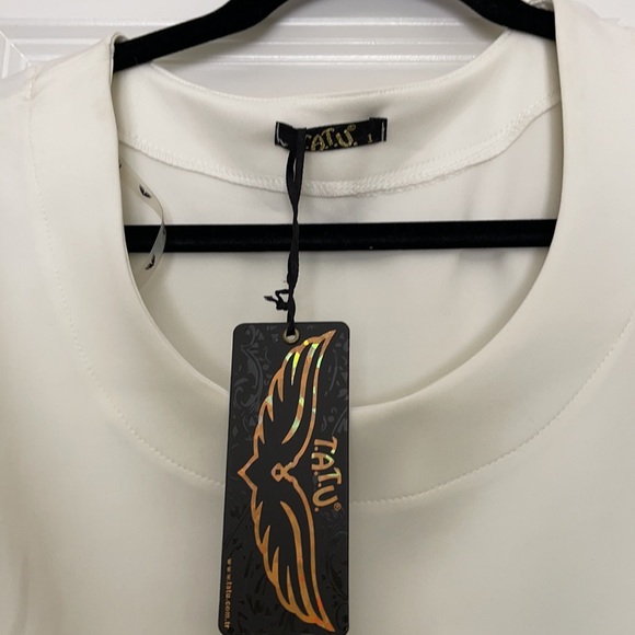 Tatus ecru dres size S - Picture 4 of 4